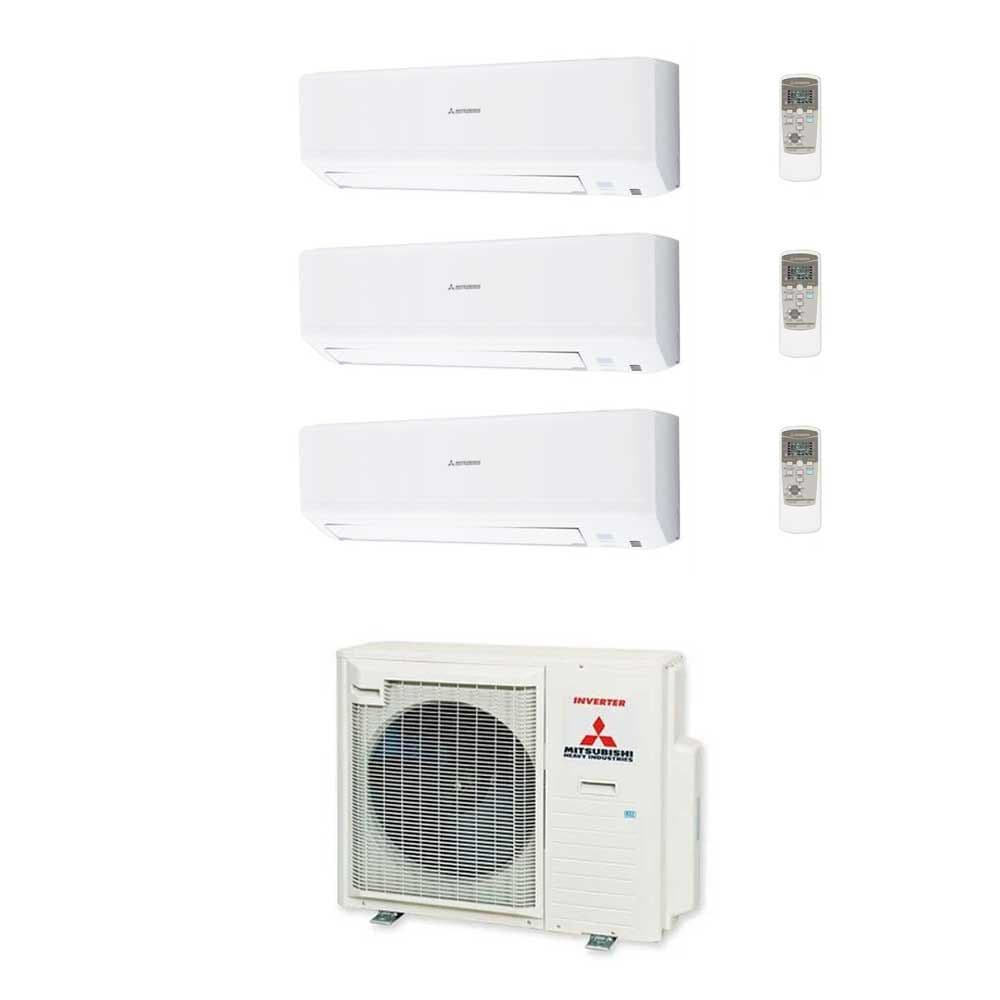 Mitsubishi Heavy Industries SCM50ZS-S Multi-Split System 3 x SRK25ZSP-W