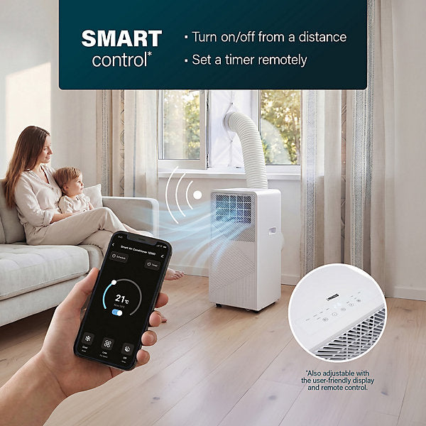 Princess 12000BTU Freestanding Smart Air Conditioner White